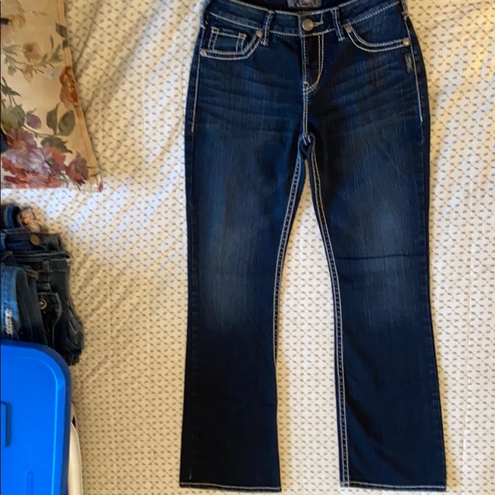 Silver jeans, size 27 / 31.